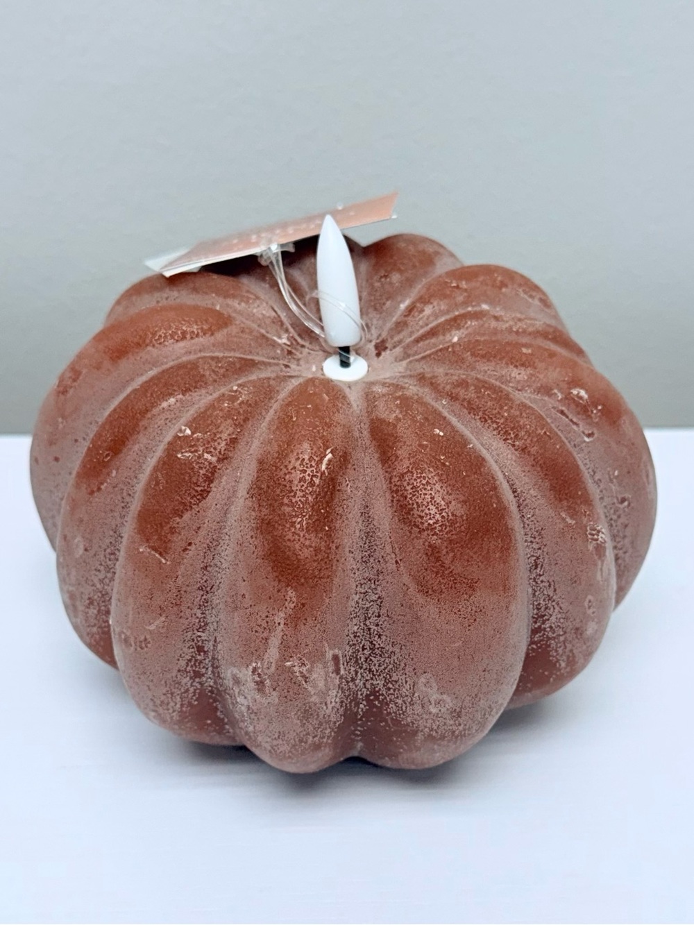 Viral Hobby Lobby Brown LED Pumpkin Candle Fall 2026 - Picture 5 of 6
